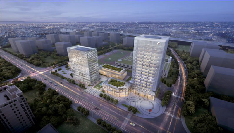 圓通國(guó)際金融和科技總部項(xiàng)目，預(yù)計(jì)9月竣工